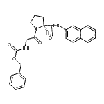 CAS#: 67336-99-6, N-[(Benzyloxy)carbonyl]glycyl-N-2-naphthyl-L-prolinamide