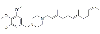 CAS#: 67361-34-6, 1-(3,4,5-Trimethoxybenzyl)-4-(3,7,11-Trimethyl-2,6,10-Dodecatrienyl)Piperazine