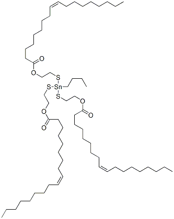 CAS#: 67361-76-6, (Butylstannylidyne)Tris(Thioethylene) Trioleate
