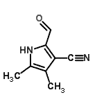 CAS#: 67377-32-6, 2-Formyl-4,5-dimethyl-1H-pyrrole-3-carbonitrile