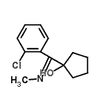 CAS#: 6740-87-0, 1-[(E)-(2-Chlorophenyl)(Methylimino)Methyl]Cyclopentanol