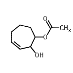 CAS 登录号：674309-52-5， 2-羟基-3-环庚烯-1-基乙酸酯