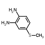 CAS#: 67469-02-7, 4-(Methylsulfanyl)-1,2-benzenediamine