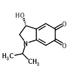 CAS#: 67491-46-7, (3R)-3-Hydroxy-1-isopropyl-5,6-indolinedione