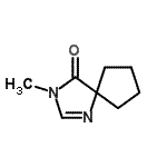CAS#: 675123-41-8, 3-Methyl-1,3-diazaspiro[4.4]non-1-en-4-one