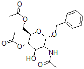 CAS 登录号：67535-70-0， 苄基 2-(乙酰氨基)-2-脱氧-alpha-D-吡喃葡萄糖苷 4,6-二乙酸酯