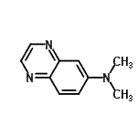 CAS#: 67557-82-8, N,N-Dimethyl-6-quinoxalinamine