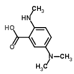 CAS 登录号：675575-39-0， 5-(二甲基氨基)-2-(甲基氨基)苯甲酸