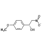 CAS 登录号：675579-61-0， (1R)-1-(4-甲氧基苯基)-2-硝基乙醇