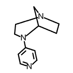 CAS 登录号：675590-83-7， 4-(4-吡啶基)-1,4-二氮杂双环[3.2.1]辛烷