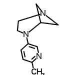 CAS#: 675591-47-6, 4-(6-Methyl-3-pyridinyl)-1,4-diazabicyclo[3.1.1]heptane