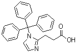 CAS#: 675602-85-4, 3-(1-Trityl-1H-imidazol-2-yl)propanoic acid
