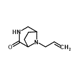 CAS#: 67571-89-5, 8-Allyl-3,8-diazabicyclo[3.2.1]octan-2-one