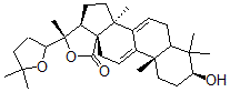 CAS 登录号：6758-71-0， (22R)-22,25-环氧-3beta,20-二羟基羊毛甾-7,9(11)-二烯-18-酸 18,20-内酯