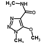 CAS#: 675826-25-2, 5-Methoxy-N,1-dimethyl-1H-1,2,3-triazole-4-carboxamide