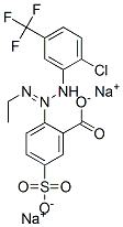 CAS#: 67599-12-6, Disodium 2-[3-[2-Chloro-5-(Trifluoromethyl)Phenyl]-1-Ethyltriazen-2-Yl]-5-Sulphonatobenzoate