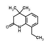 CAS#: 676116-17-9, 8-Ethyl-4,4-dimethyl-3,4-dihydro-2(1H)-quinolinone