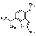 CAS#: 67617-88-3, 7-Isopropyl-4-methoxy-1,3-benzothiazol-2-amine