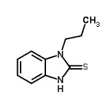 CAS#: 67624-25-3, 1-Propyl-1,3-dihydro-2H-benzimidazole-2-thione