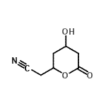 CAS#: 676260-67-6, (4-Hydroxy-6-oxotetrahydro-2H-pyran-2-yl)acetonitrile