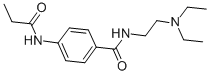 CAS 登录号：67635-46-5， N-丙酰基普鲁卡因酰胺