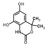 CAS#: 67647-25-0, 6,8-Dihydroxy-4,4-dimethyl-1,4-dihydro-2H-3,1-benzoxazin-2-one