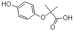 CAS#: 67648-64-0, 2-(4-Hydroxyphenoxy)-2-Methyl-Propanoic Acid