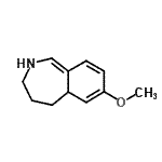 CAS#: 676497-32-8, 7-Methoxy-3,4,5,5a-tetrahydro-2H-2-benzazepine