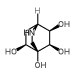 CAS#: 676566-59-9, (1R,4R,5R,6R,8S)-2-Azabicyclo[2.2.2]octane-4,5,6,8-tetrol