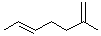 CAS#: 6766-54-7, (5E)-2-Methyl-1,5-Heptadiene