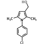 CAS 登录号：676630-89-0， [1-(4-氯苯基)-2,5-二甲基-1H-吡咯-3-基]甲醇