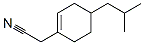 CAS 登录号：67674-39-9， 4-(异丁基)-1-环己烯-1-乙腈