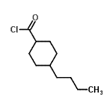 CAS#: 67679-84-9, 4-Butylcyclohexanecarbonyl chloride