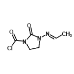 CAS#: 67692-81-3, 3-[(E)-Ethylideneamino]-2-oxo-1-imidazolidinecarbonyl chloride