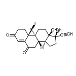 CAS#: 67696-78-0, (17beta)-17-Ethynyl-17-hydroxyestr-4-ene-3,6-dione