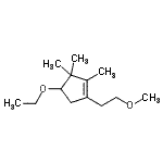 CAS#: 677313-37-0, 4-Ethoxy-1-(2-methoxyethyl)-2,3,3-trimethylcyclopentene