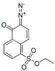 CAS 登录号：67749-14-8， 6-重氮基-5,6-二氢-5-氧代萘-1-磺酸乙酯