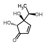 CAS#: 677751-78-9, (4R,5R)-4,5-Dihydroxy-4-[(1R)-1-hydroxyethyl]-2-cyclopenten-1-one