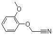 CAS 登录号：6781-29-9， 2-(2-甲氧基苯氧基)乙腈