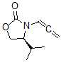 CAS 登录号：678188-97-1， (4S)-4-(1-甲基乙基)-3-(1,2-丙二烯-1-基)-2-恶唑烷酮