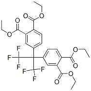 CAS#: 67846-42-8, Tetraethyl 4,4'-[2,2,2-Trifluoro-1-(Trifluoromethyl)Ethylidene]Bis(Phthalate)