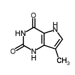 CAS 登录号：67855-90-7， 7-甲基-1H-吡咯并[3,2-d]嘧啶-2,4(3H,5H)-二酮