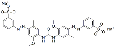 CAS#: 67875-16-5, Disodium 3,3'-[Carbonylbis[Imino(5-Methoxy-2-Methyl-4,1-Phenylene)Azo]]Bis[Benzenesulphonate]