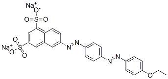 CAS#: 67875-17-6, Disodium 6-[[4-[(4-Ethoxyphenyl)Azo]Phenyl]Azo]Naphthalene-1,3-Disulphonate
