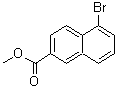 CAS 登录号：67878-76-6， 5-溴-2-萘甲酸甲酯