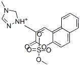 CAS#: 67883-54-9, 4-Methyl-1-(3-Oxo-3H-Naphtho[2,1-b]Pyran-2-Yl)-1H-1,2,4-Triazolium Methyl Sulphate