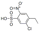 CAS 登录号：67892-44-8， 5-氯-4-乙基-2-硝基苯磺酸