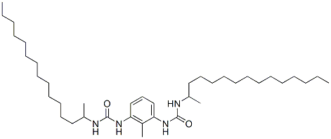 CAS 登录号：67892-53-9， N,N''-(甲基-M-亚苯基)二[N'-(1-甲基十四烷基)脲]