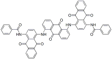 CAS#: 67892-98-2, N,N'-[(9,10-Dihydro-9,10-Dioxoanthracene-1,5-Diyl)Bis[Imino(9,10-Dihydro-9,10-Dioxoanthracene-1,4-Diyl)]]Bisbenzamide