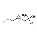 CAS#: 678965-65-6, 1-(2,2-Dimethylpropyl)-2-(methoxymethyl)aziridine
